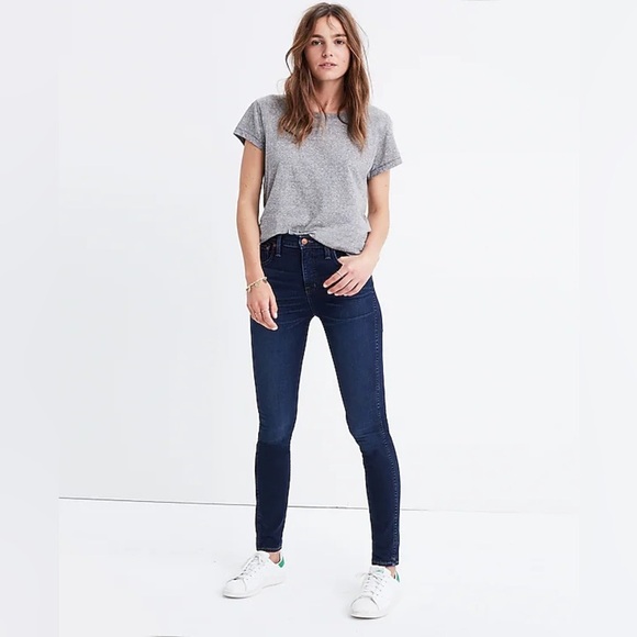 Madewell 10" High-Rise Skinny Jeans in Hayes Wash | NEW/NWOT!!♥️👖♥️👖 - Picture 1 of 16